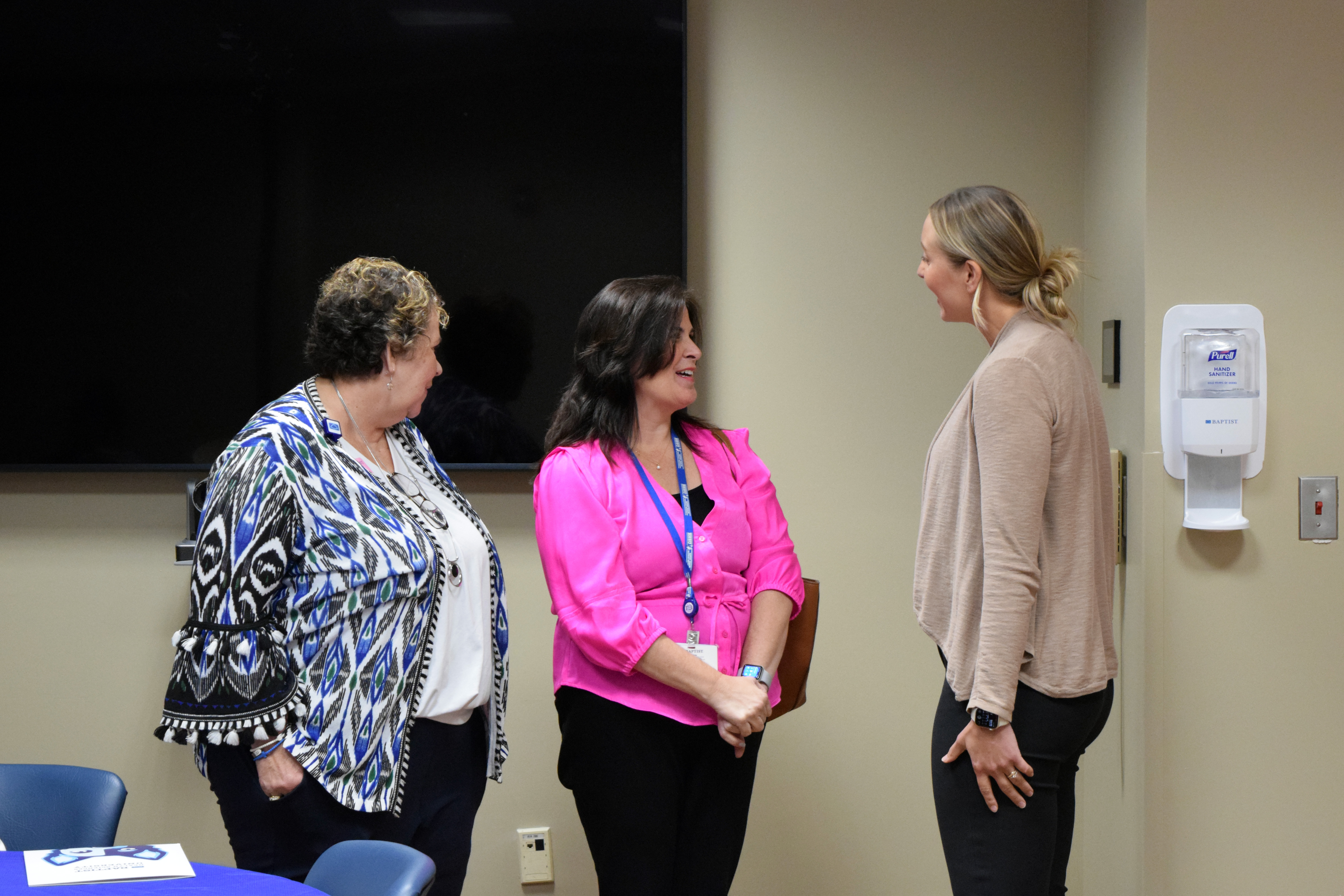 CEO and CNO with Dean of Nursing