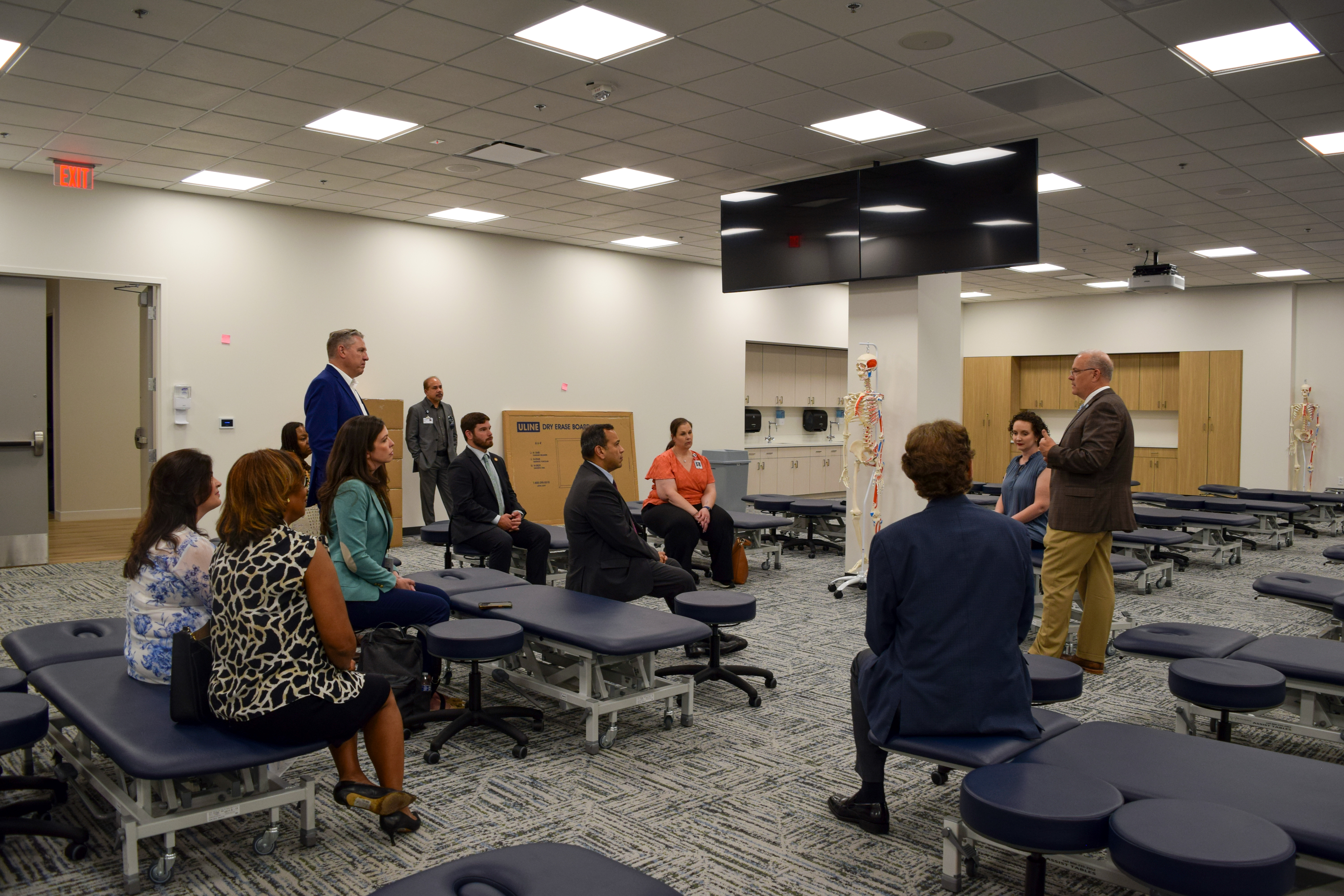 TN Dept of Health office in the simulation lab
