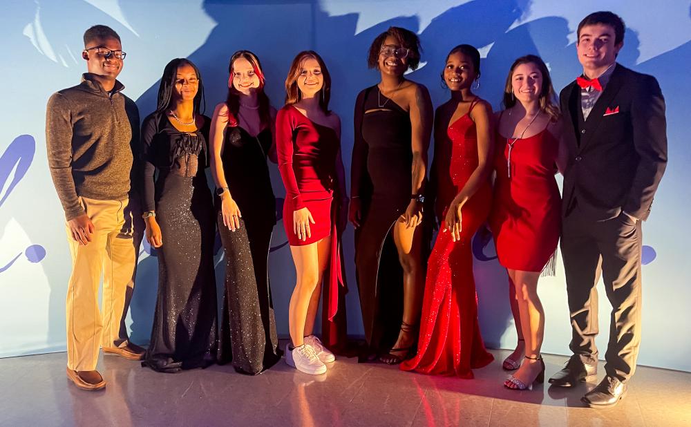 students at the Blue Healer Ball