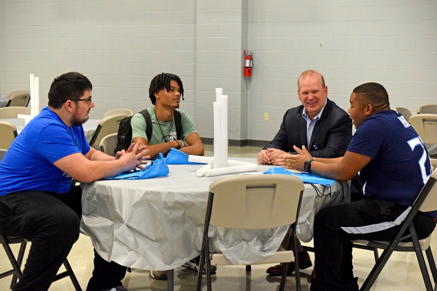 Future men in health care event with zac chandler 