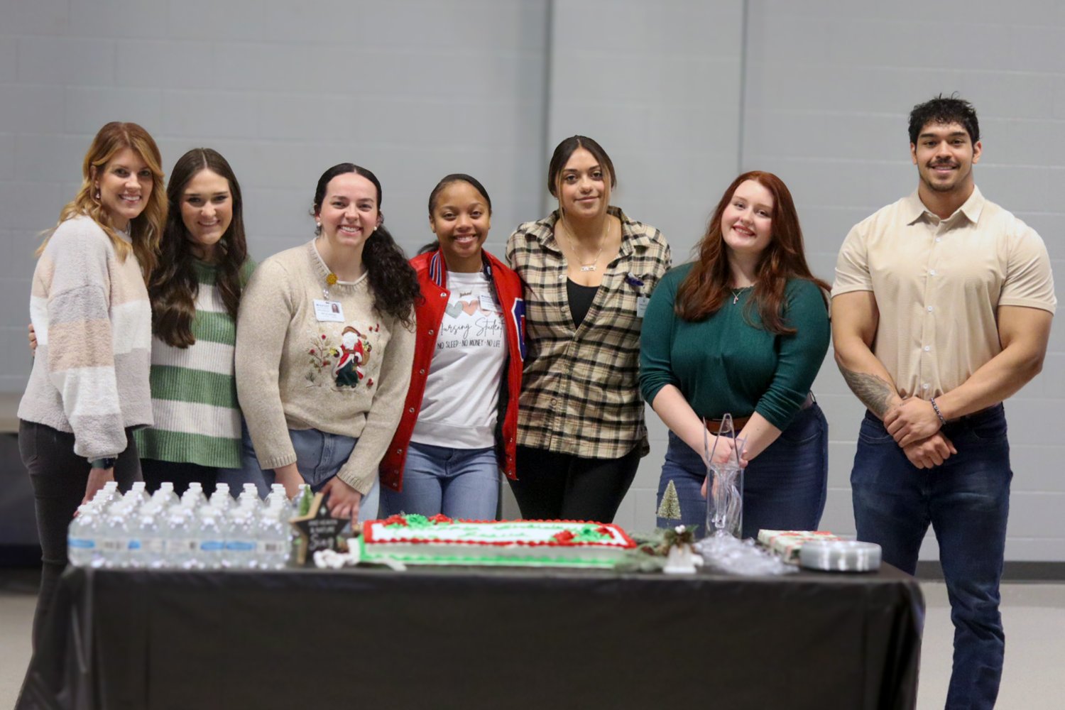 Group of Honors Students at Christmas Chapel 