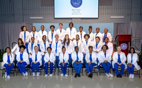 Class of Summer 2026 Nursing White Coat Students